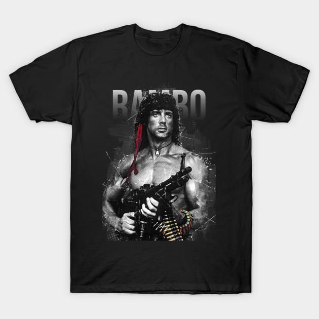 Rambo T-Shirt by Creativedy Stuff
